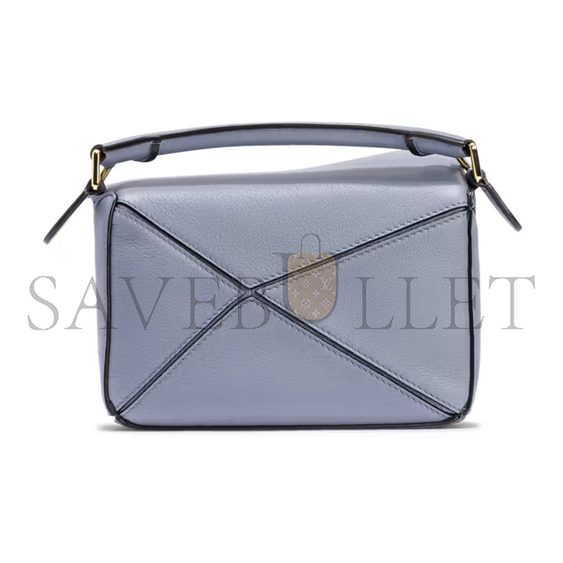 L0ew* mini puzzle edge bag in classic calfskin 061838-7 (18*12.5*8cm)