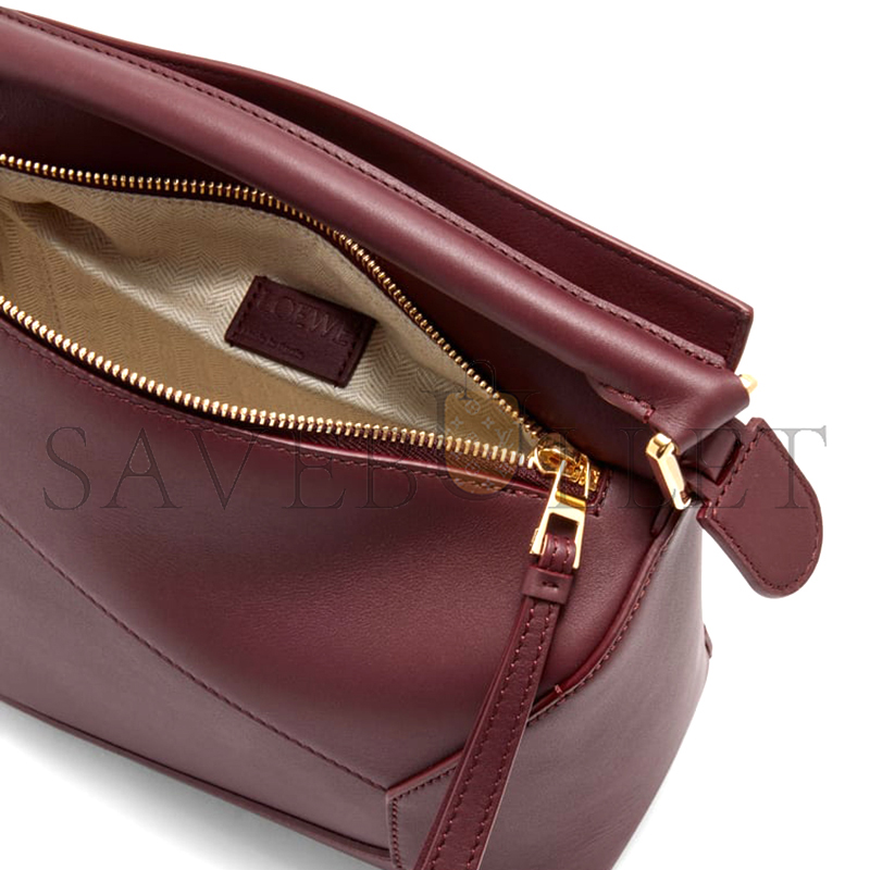 L0ew* small puzzle edge bag in classic calfskin a510p60x41 (24*16.5*10.5cm)