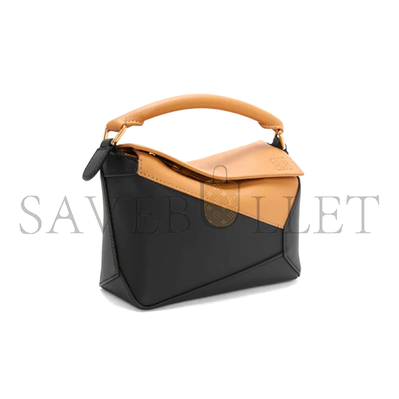 L0ew* mini puzzle edge bag in classic calfskin a510p88x30-621 (18*12.5*8cm)