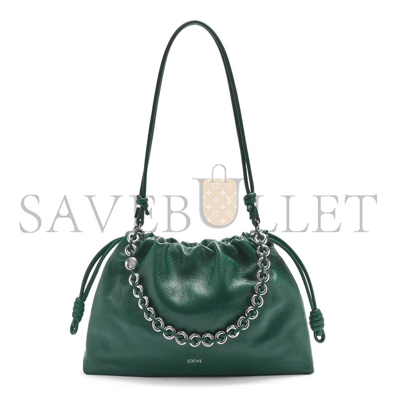 L0ew* large flamenco purse in deerskin a411fpdx24-511 (41*26*9cm)