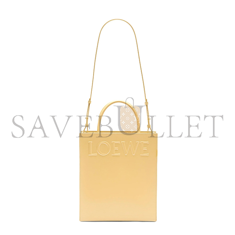 L0ew* standard a4 tote in shiny calfskin a933r18x14-8752 (36*28*7.5cm)
