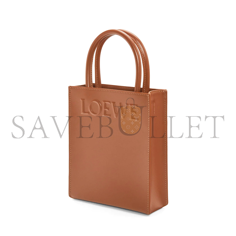 L0ew* standard a5 tote in shiny calfskin a933s30x01-2530 (21*17*6cm)