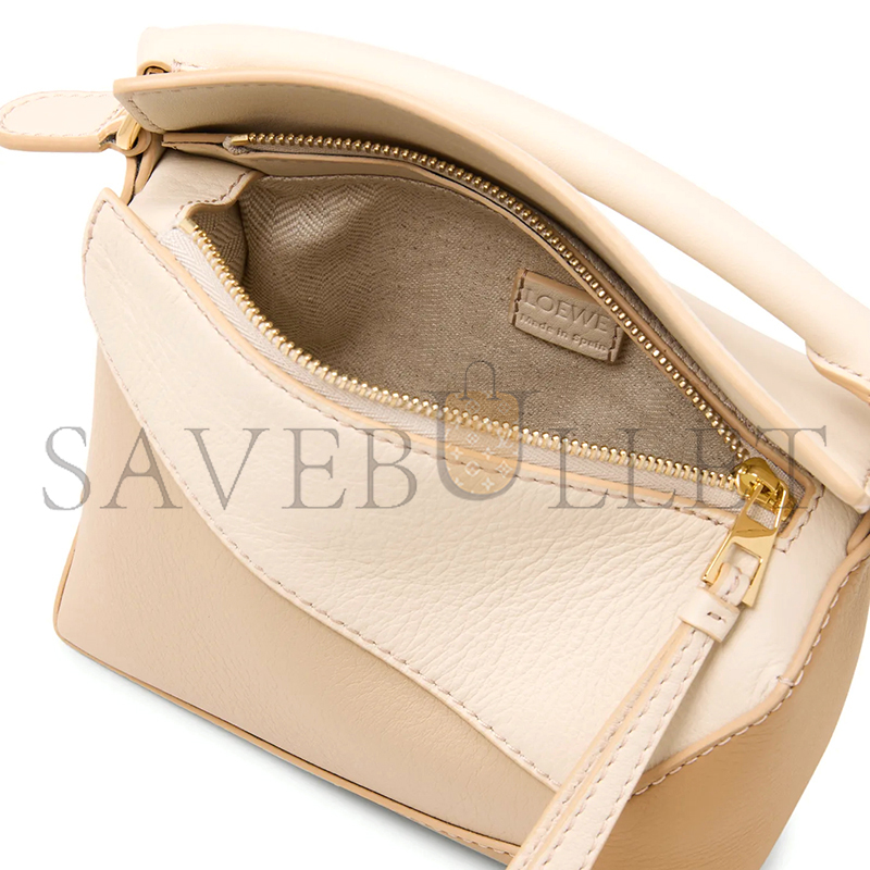 L0ew* mini puzzle edge bag in classic calfskin a510p60x38-565 (18*12.5*8cm)