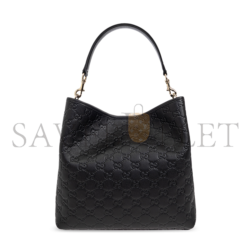 G*u*i gg emblem bucket bag ‎‎‎815103 (25*25*15.5cm)