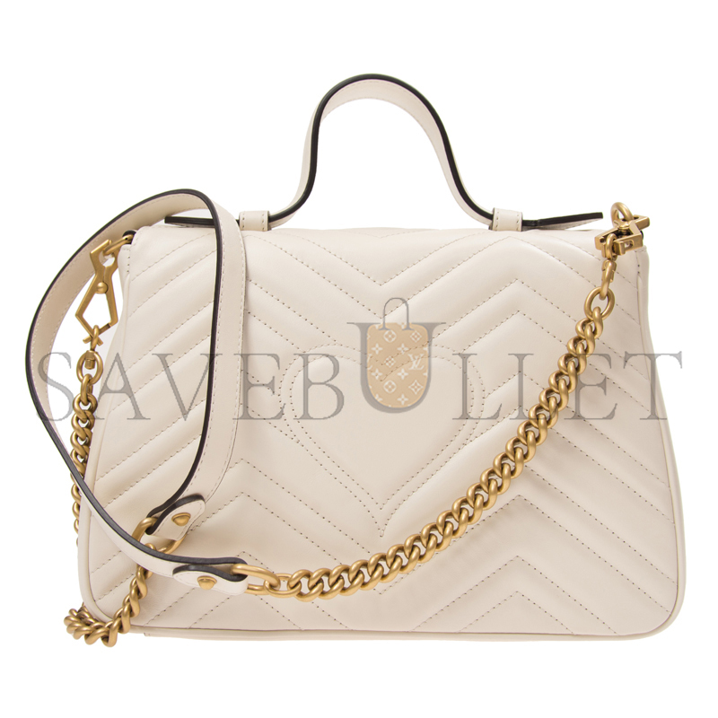 G*u*i gg marmont medium top handle bag ‎‎‎498110 (27*19*10.5cm)