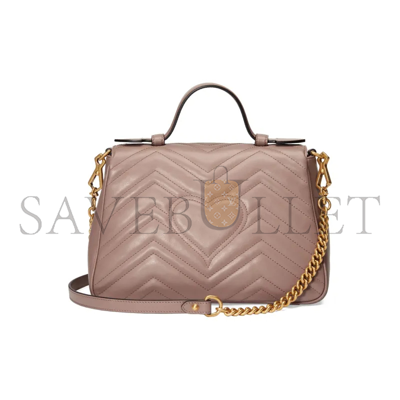 G*u*i gg marmont medium top handle bag ‎‎‎498110 (27*19*10.5cm)