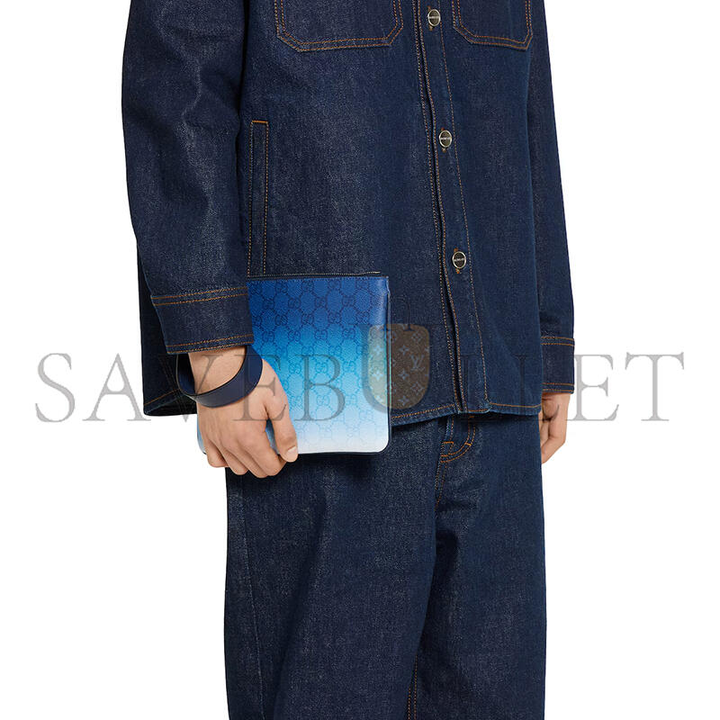 G*u*i chroma small pouch 835708 (23*17*1.5cm)