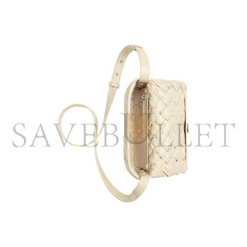 bo*te*ga Ve*ne*ta small rumple messenger 787113v4ho19194 (21*14*5cm)