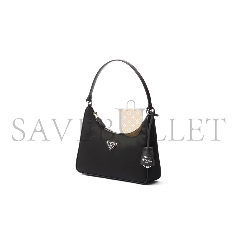 Pra*a re-edition 2005 re-nylon and saffiano mini bag 1n204m (22*18*6.5cm)