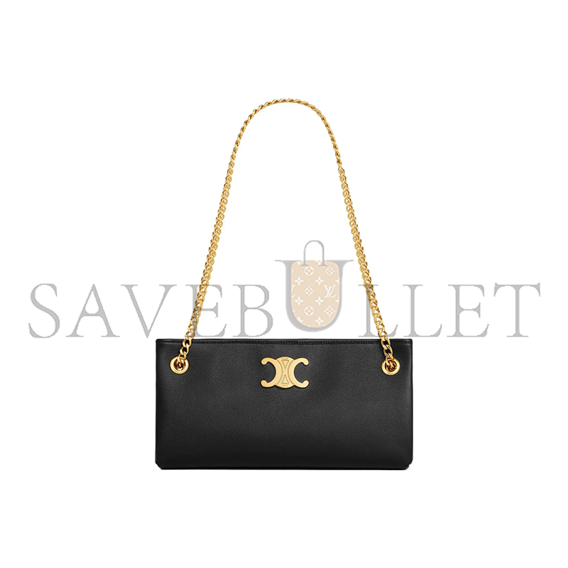 Ce**e shoulder bag newspaper triomphe soft cowhide 114253fdu.38no (31*16*6cm)