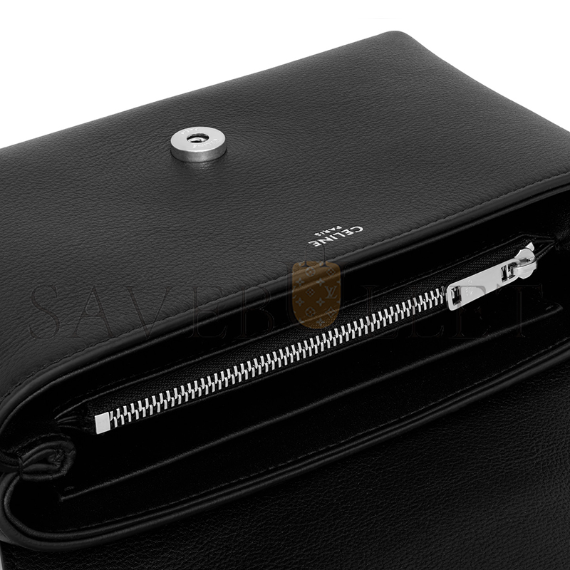 ce**e teen ce**e victoire bag in S*pple grained calfskin 116593fdu.38si (23.5*14*8cm)