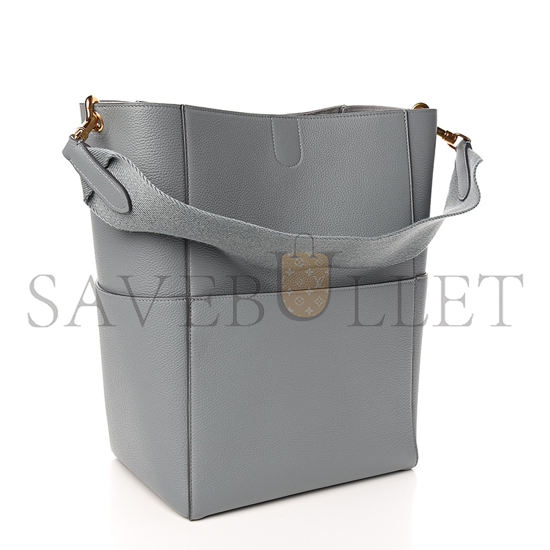 Ce**e bucket bag in sangle seau pebbled calfskin 176593ah4.19eb (33*23*17cm)