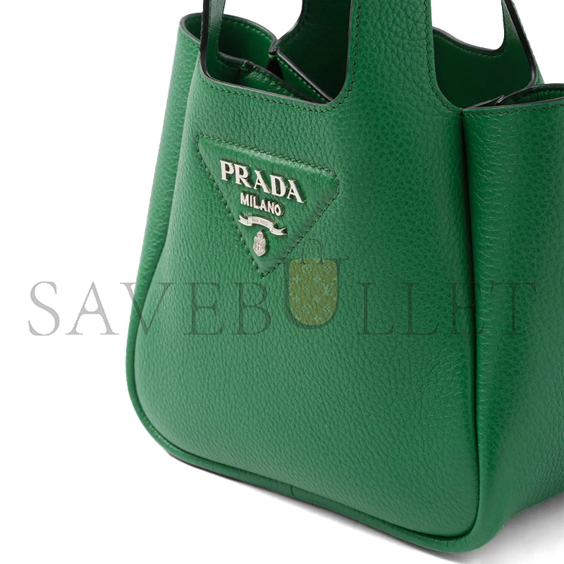 Pra*a leather mini handbag 1ba349 (18*16*10cm)