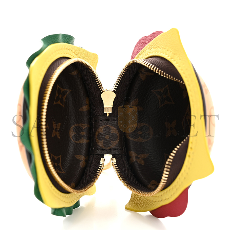l0*is V*t0n lv burger bag charm m02218
