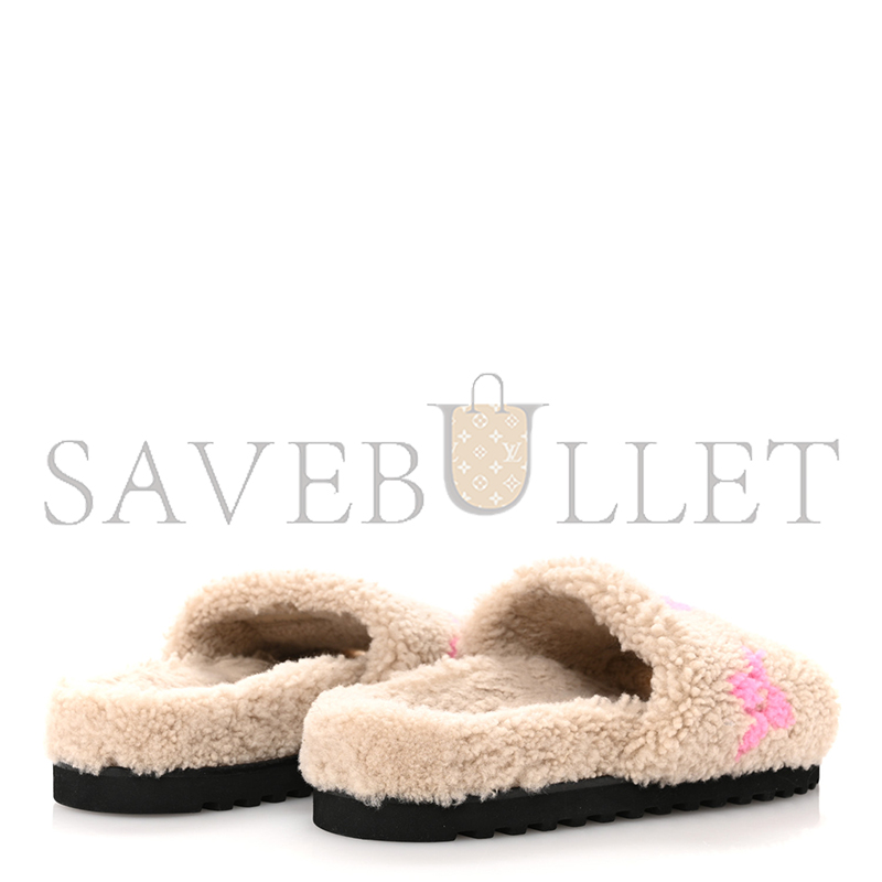 l0*is V*t0n shearling paseo flat comfort mule 1a8vgf