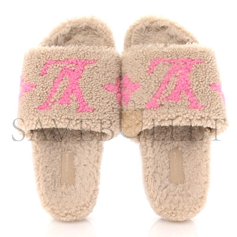 l0*is V*t0n shearling paseo flat comfort mule 1a8vgf
