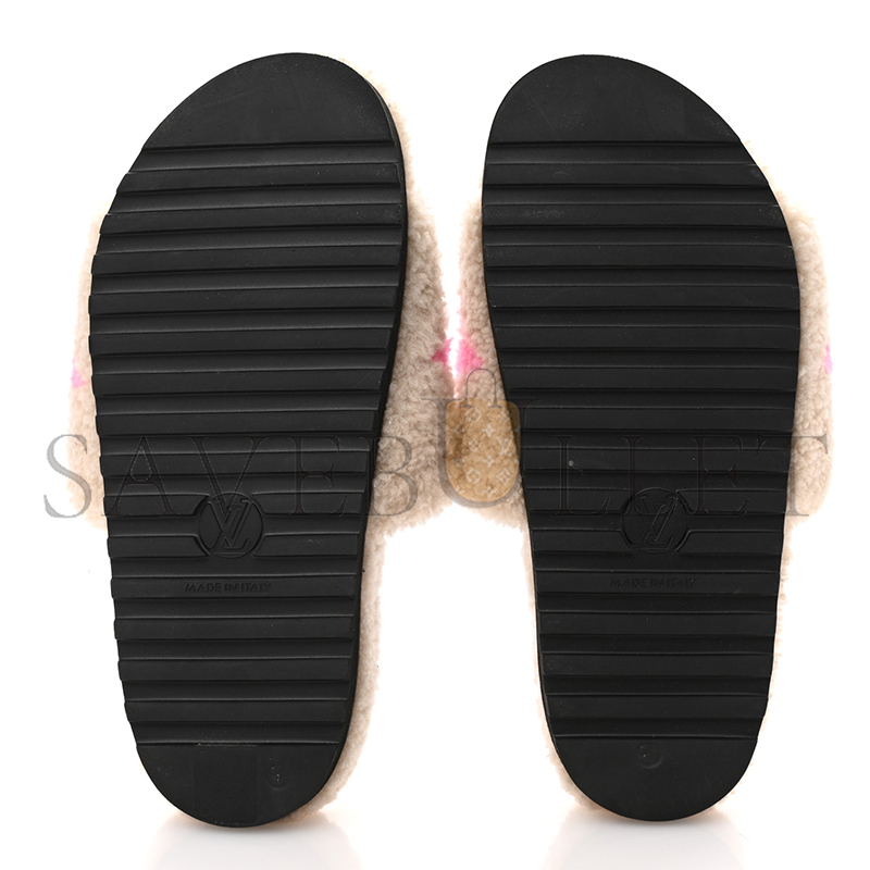 l0*is V*t0n shearling paseo flat comfort mule 1a8vgf