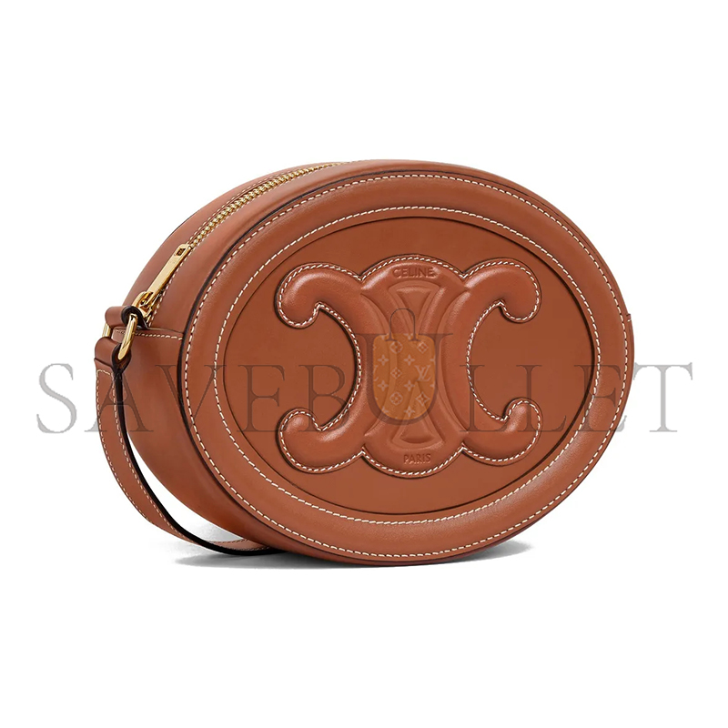 Ce**e medium crossbody in triomphe smooth cowhide 198603dxc.04lu (20*15*6cm)