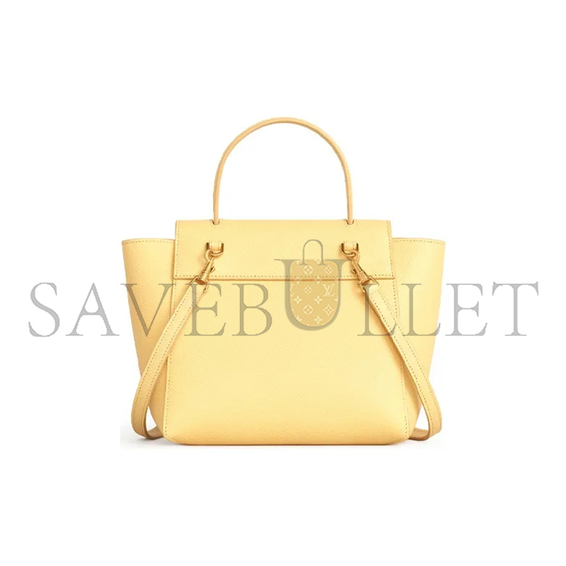 Ce**e belt nano bag in grained calfskin 189003zva.11po (20*20*10cm)