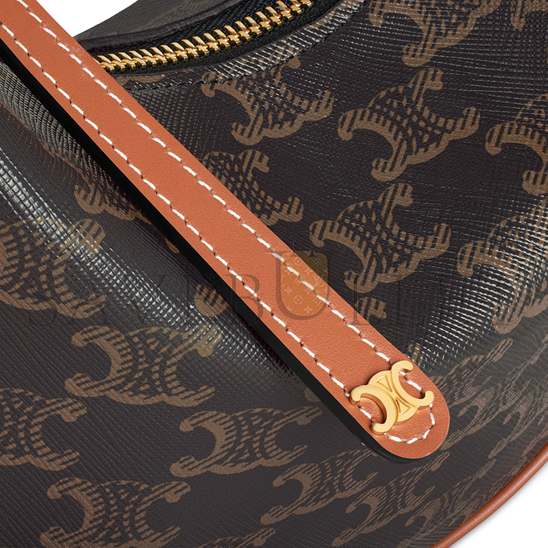 Ce**e teen Ce**e lulu in triomphe canvas and calfskin 120722fqm.04lu (24*21*5cm)