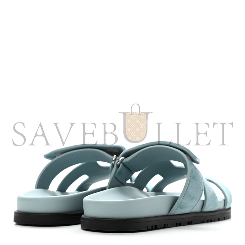 H**mes suede goatskin womens chypre sandals h211115z6h