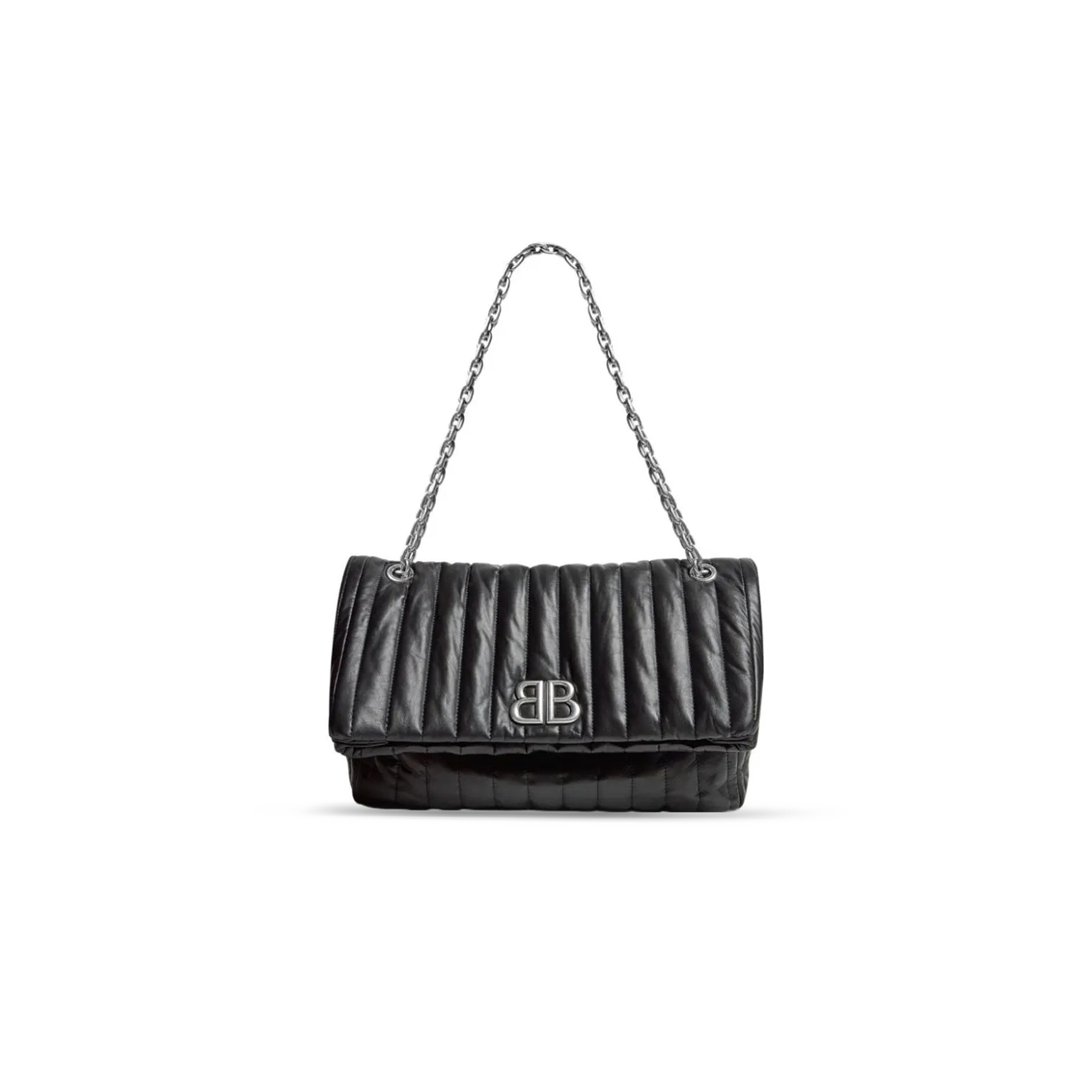 Ba*len*cia*ga women''s monaco chain bag large in black 7659332aase1000 (43.5*32*13cm)