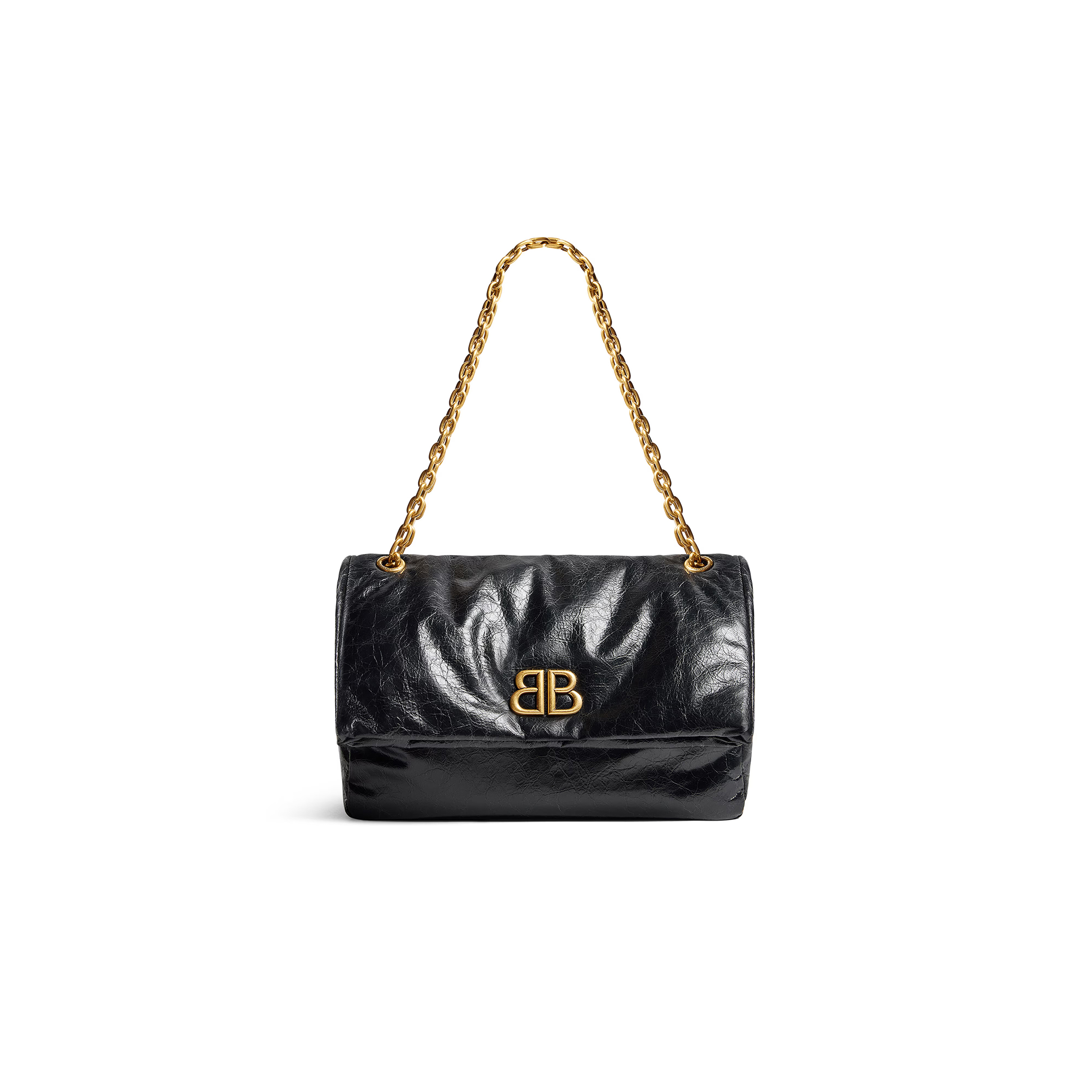 Ba*len*cia*ga women''s monaco chain bag medium in black 7659452aar81000 (32.5*22*9.9cm)