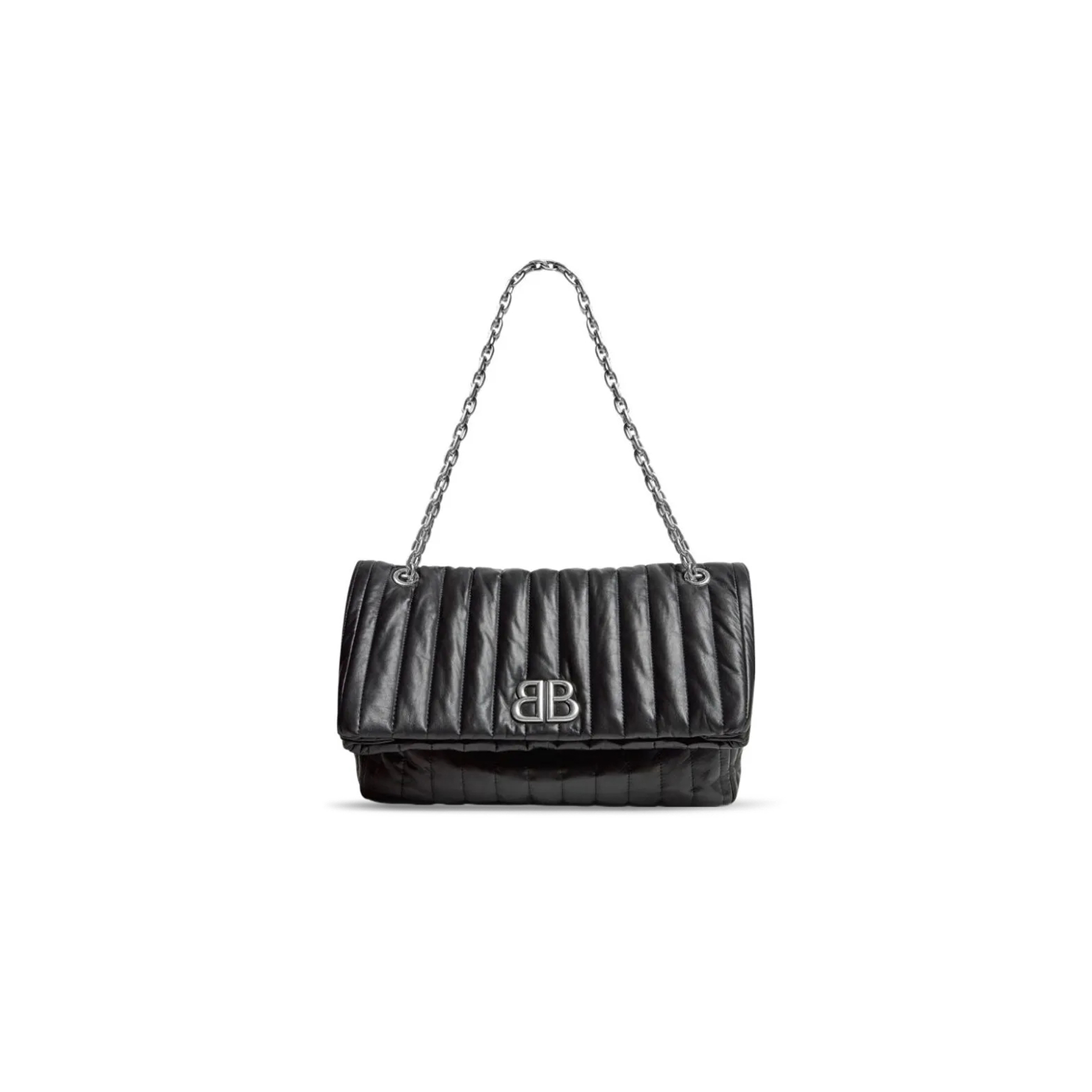 Ba*len*cia*ga women''s monaco chain bag medium in black 7659452aase1000 (32.5*22*9.9cm)
