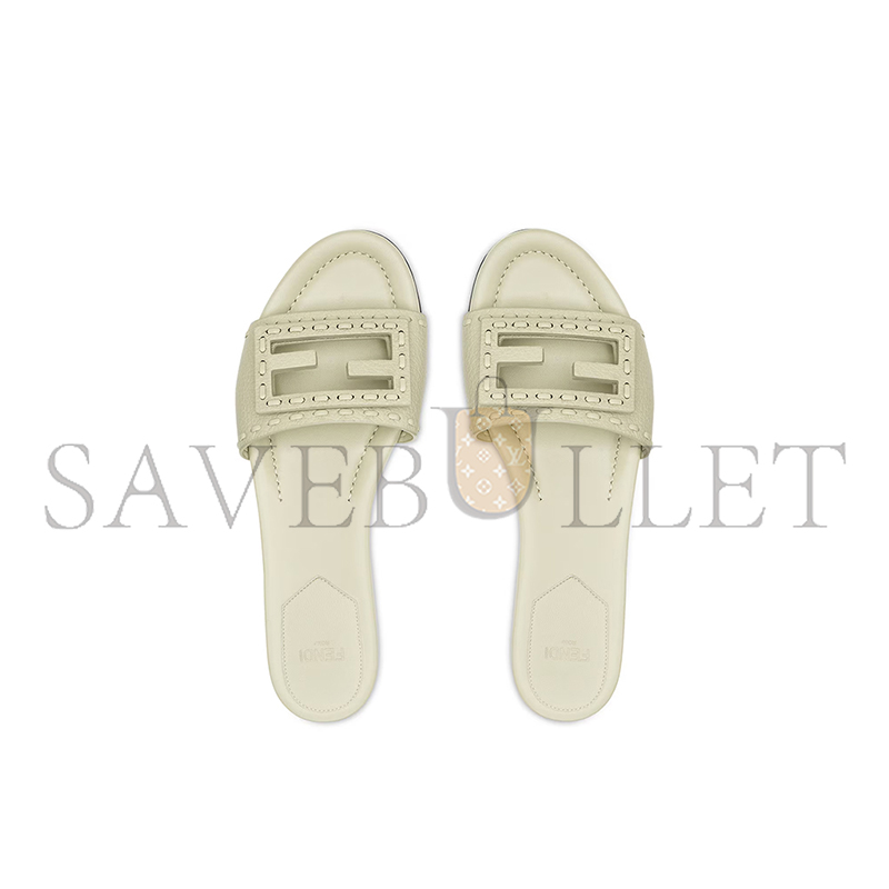 F**di baguette green selleria slides 8r8136aqy2f1stv