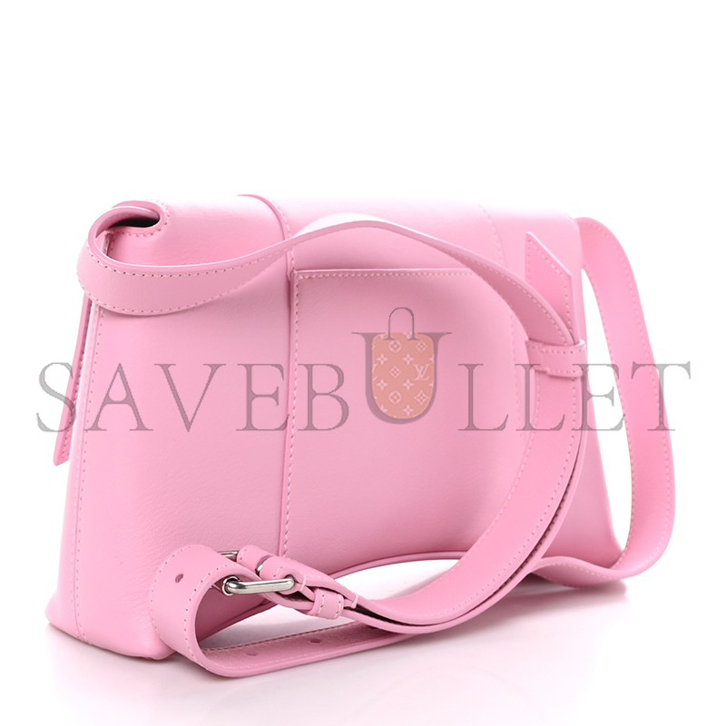 Ba*len*cia*ga small down town shoulder bag in pink 6164461sxhy1000 (25.4*16*8.4cm)