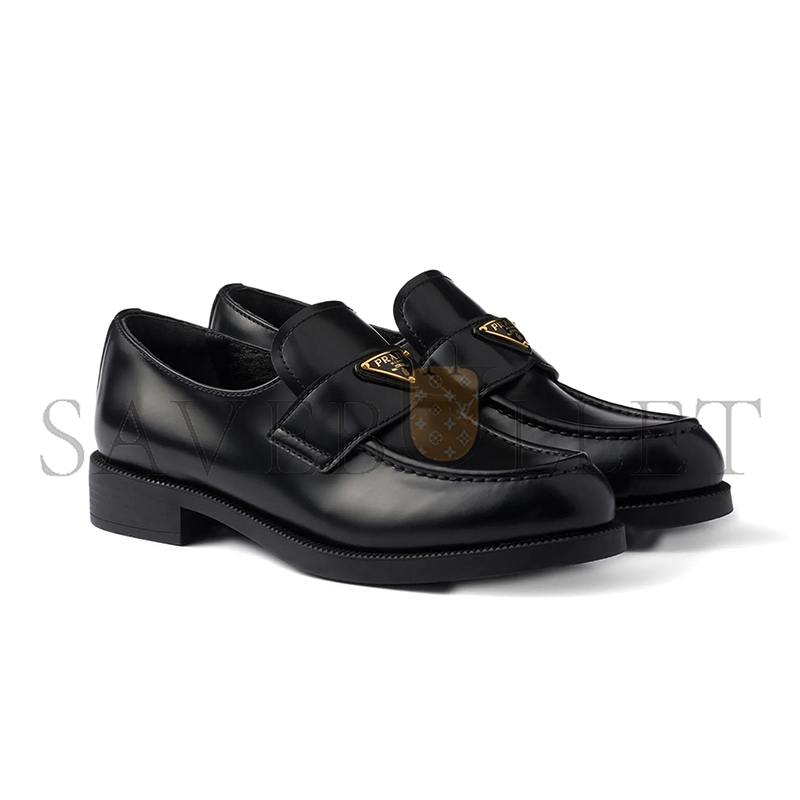 Pra*a monolith patent leather loafers 1d649m