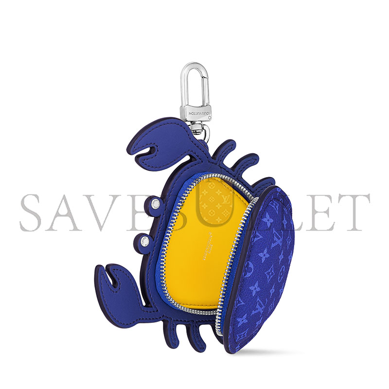 l0*is V*t0n lv crab bag charm m02217
