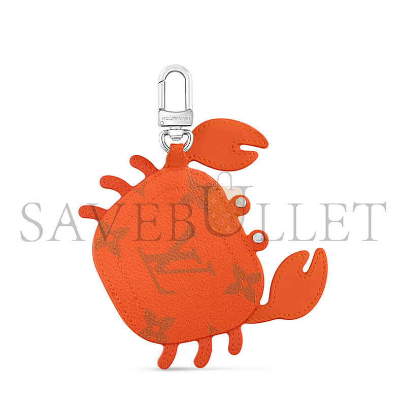 l0*is V*t0n lv crab bag charm m01929