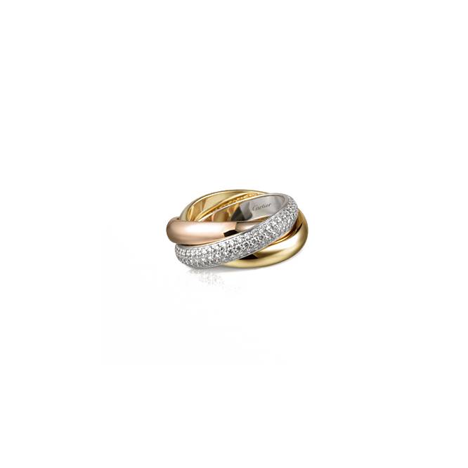 Ca*t*er trinity ring, classic b4038900
