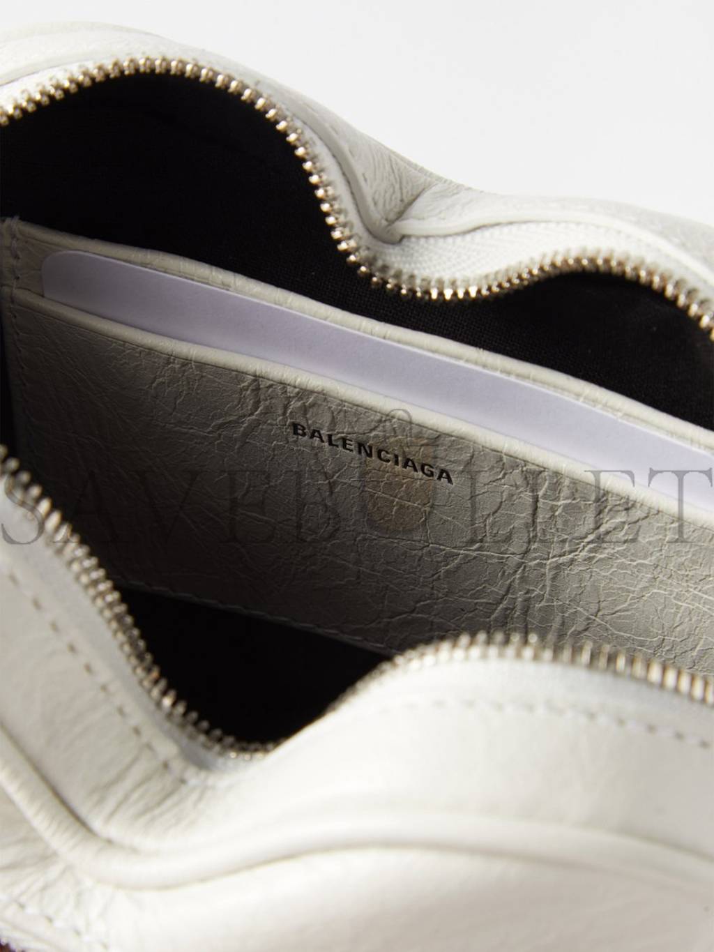 Ba*len*cia*ga white le cagole heart mini leather cross-body bag matchesfashion us (15.2*13.2*5cm)