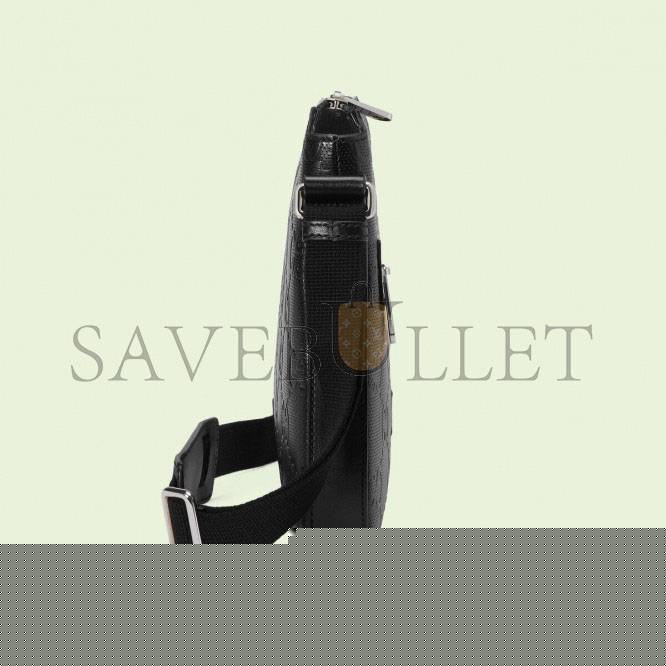 G*u*i gg embossed small messenger bag ‎406410 （26*23*3cm）