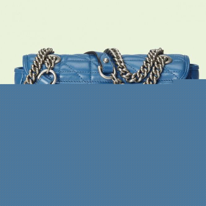 G*u*i gg marmont matelassÉ mini bag 446744 (23*14*6cm)