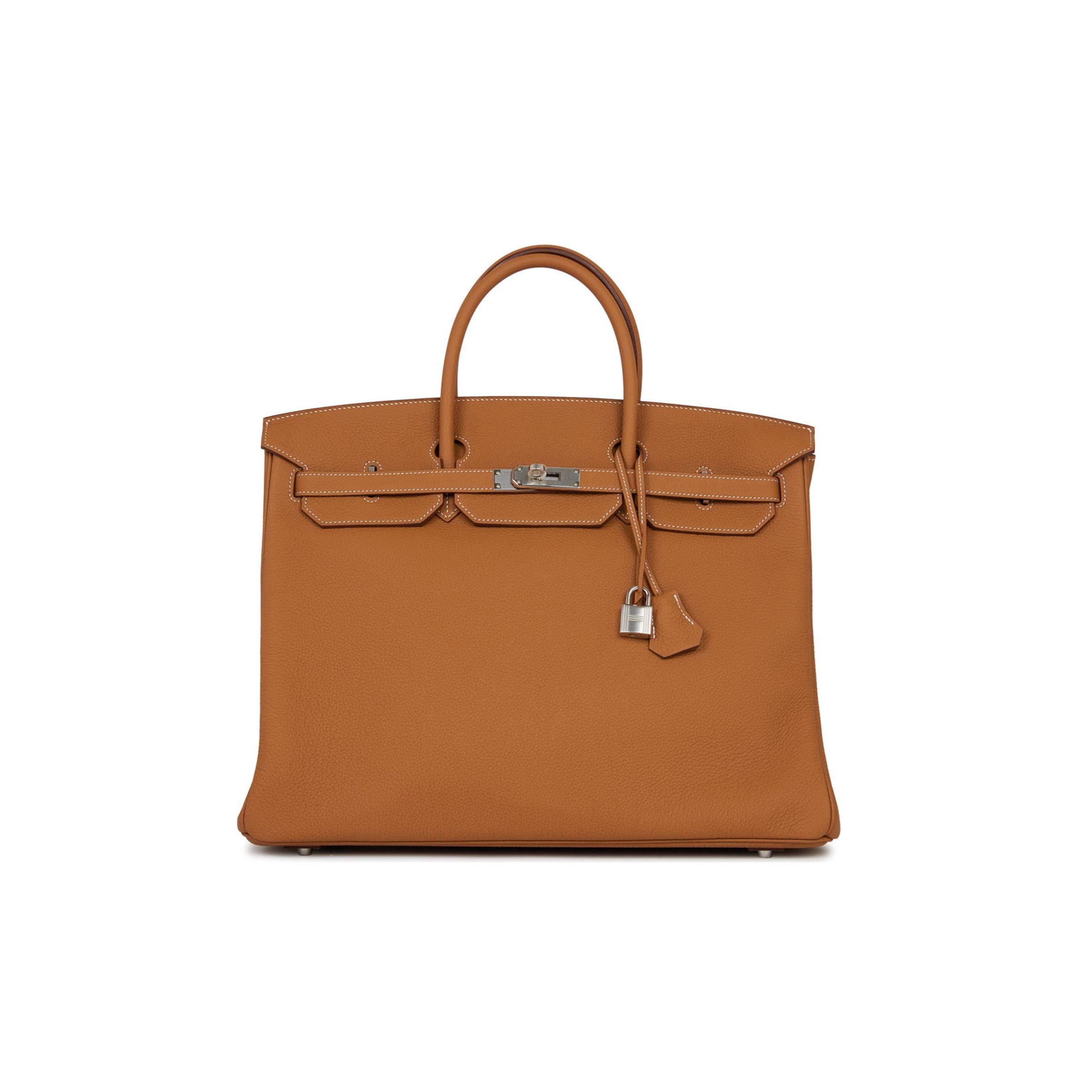 H**mes birkin 40 gold togo palladium hardware 39714832613470 (40cm)