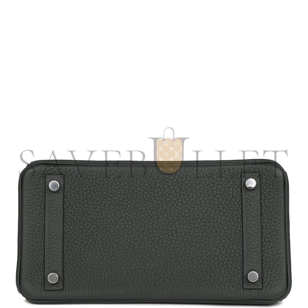 H**mes birkin 25 vert fonce togo gold hardware handmade (25cm)