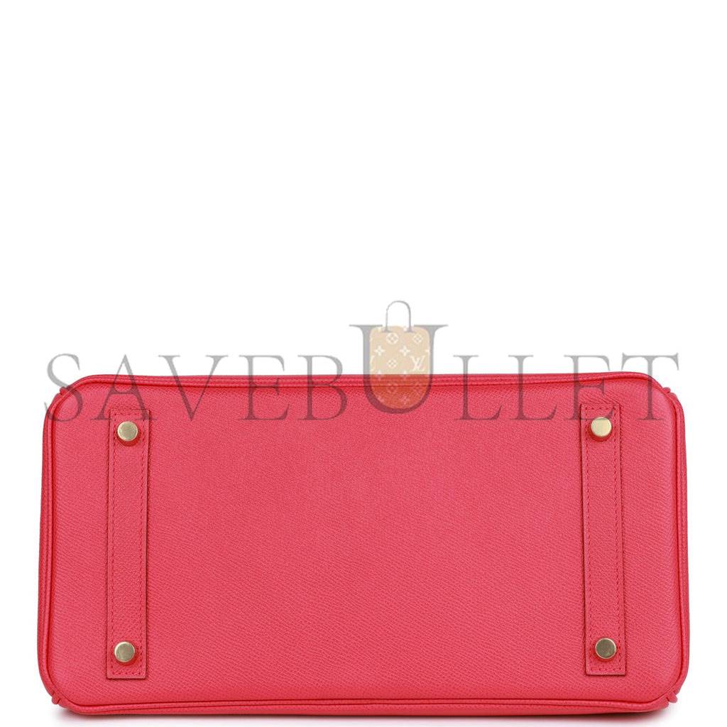 H**mes birkin 30 rose extreme epsom gold hardware (30cm)