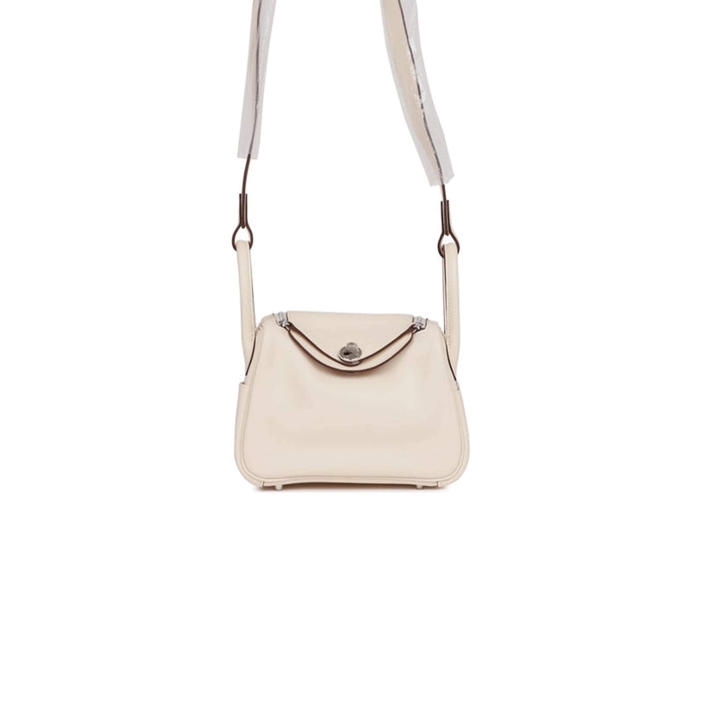 H**mes mini lindy nata verso swift palladium hardware (19*12.5*9)