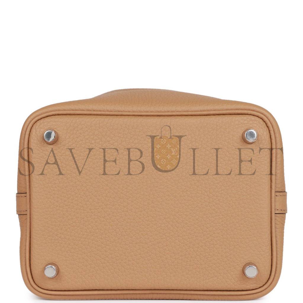 H**mes picotin lock 18 chai clemence palladium hardware (18*13*18cm)