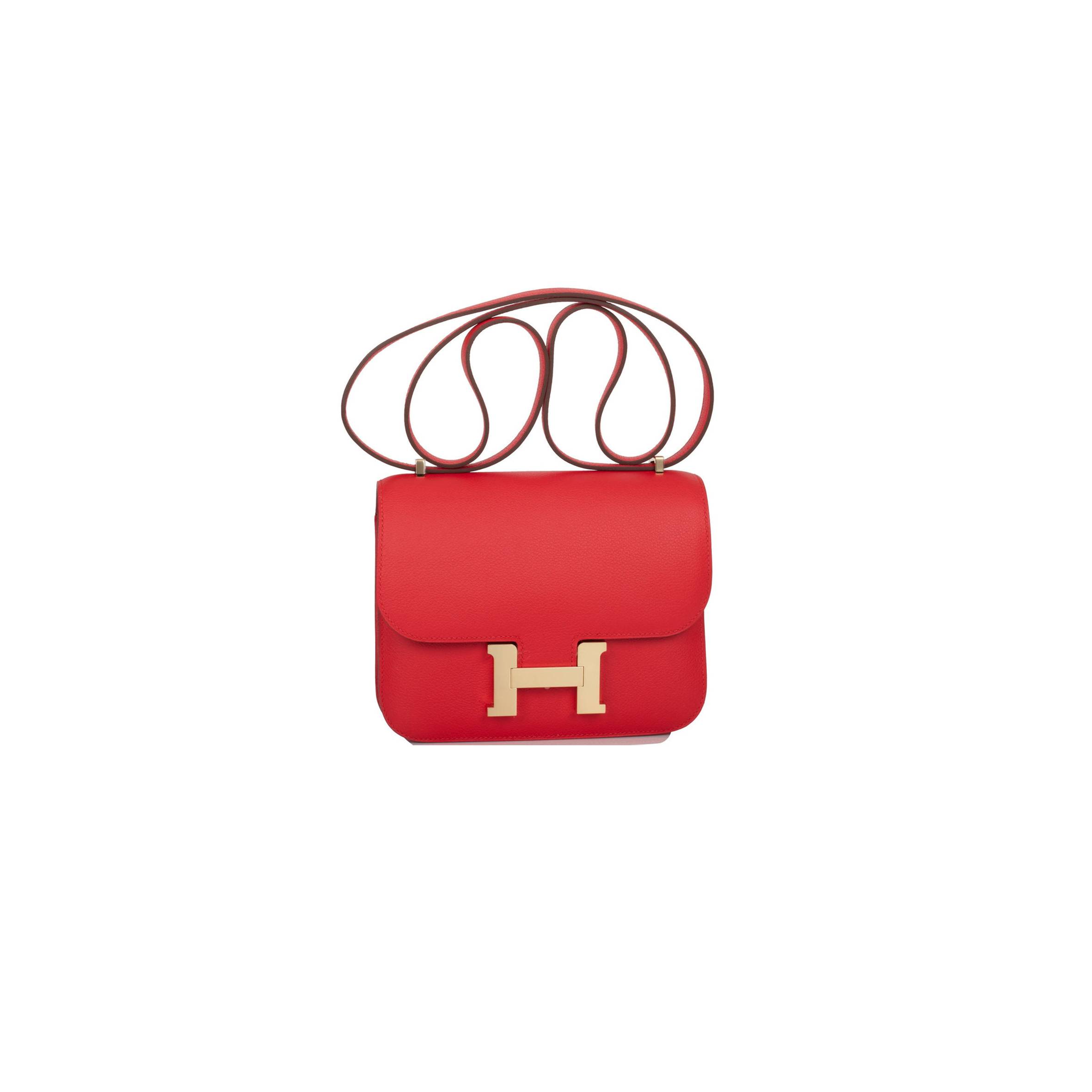 H**mes constance 18 rouge de coeur verso evercolor permabrass hardware 39579900215390 (18cm)