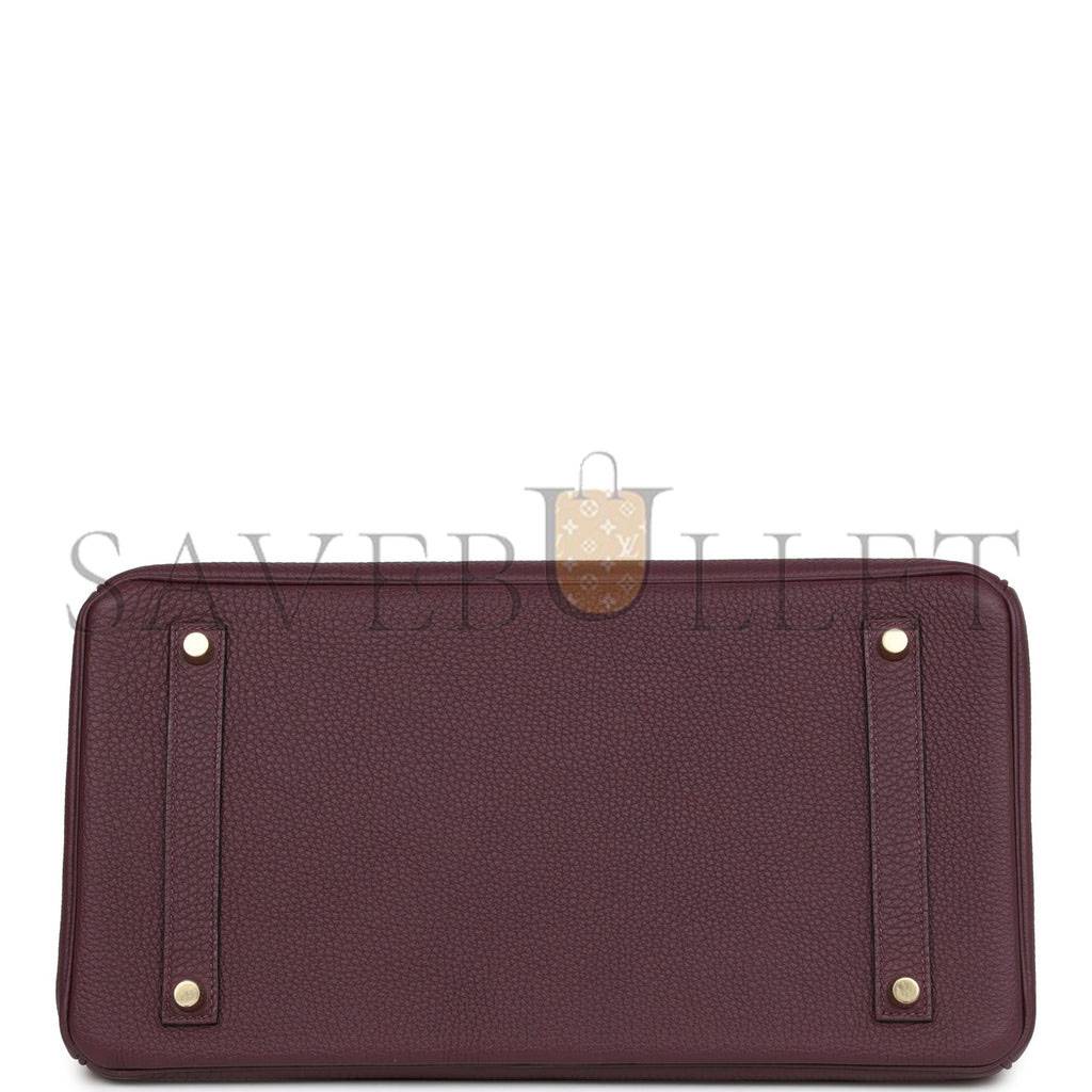 H**mes birkin 35 cassis togo gold hardware 39806150312030 (35cm)
