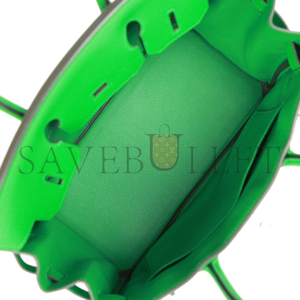 H**mes birkin 30 bambou clemence palladium hardware (30cm)