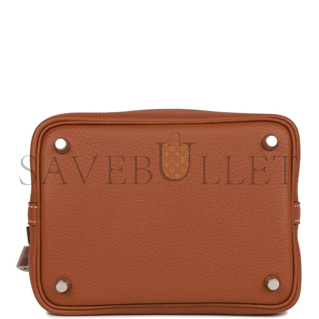 H**mes eclat picotin lock 18 gold clemence palladium hardware (18cm)