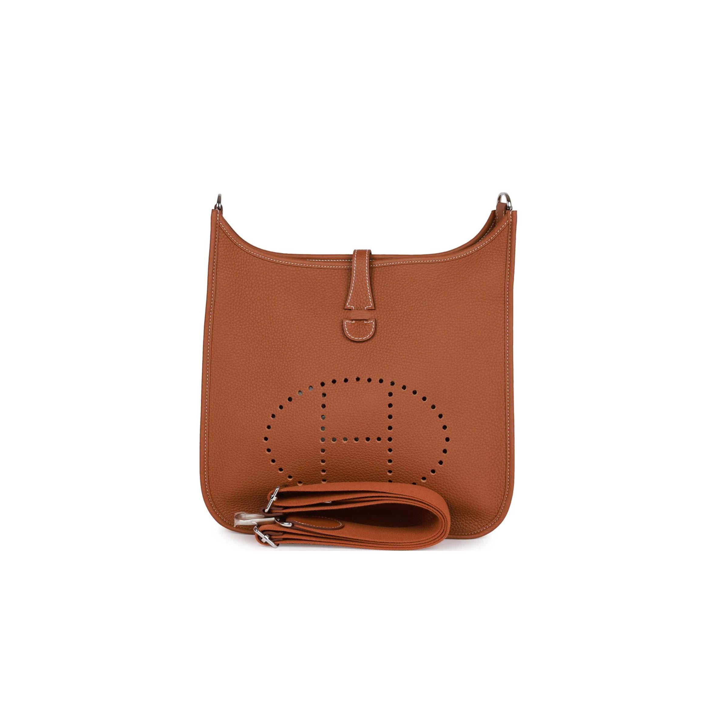 H**mes evelyne iii pm gold clemence palladium hardware (29*30*7cm)