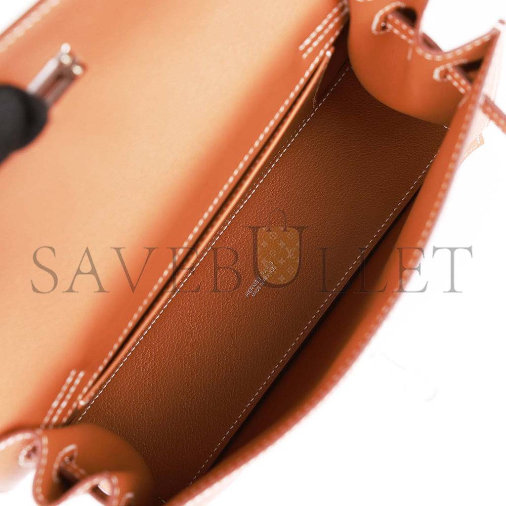 H**mes kelly danse gold evercolor palladium hardware (22*16*7cm)