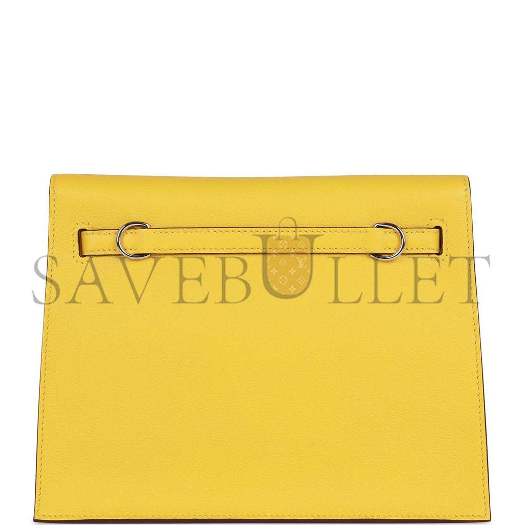 H**mes kelly danse lime evercolor palladium hardware (22*16*7cm)