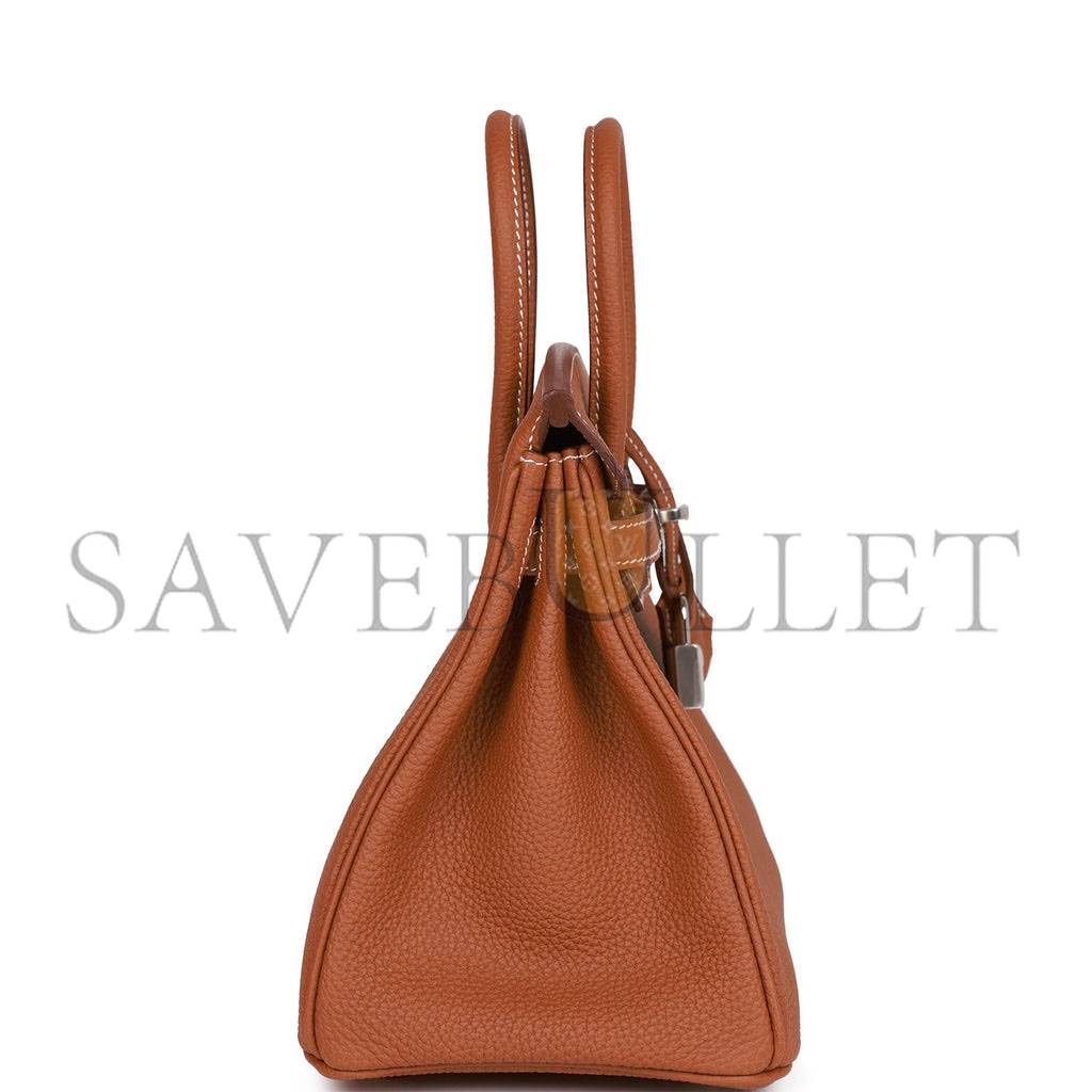 H**mes birkin 25 gold togo palladium hardware handmade (25cm)